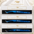 VelourLuxLashes Szempilla csipeszek – Queen Collection